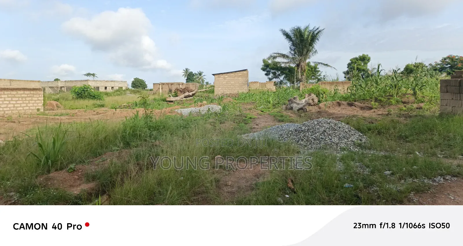 1 Acre of Land for Sale Amasaman Danchira 50,000 Ghana Cedis