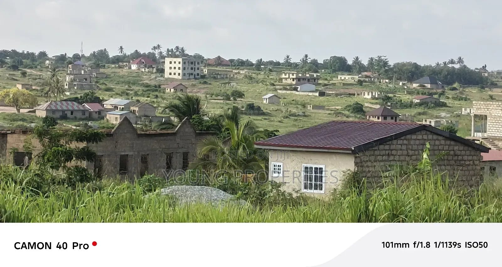 1 Acre of Land for Sale Amasaman Danchira 50,000 Ghana Cedis