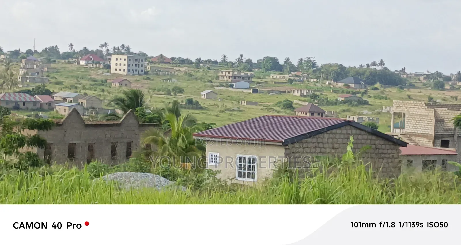 1 Acre of Land for Sale Amasaman Danchira 50,000 Ghana Cedis