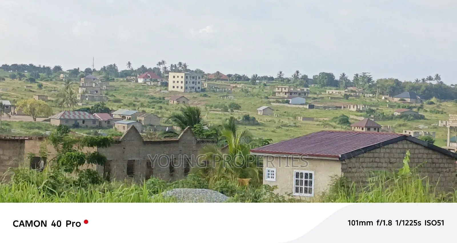 1 Acre of Land for Sale Amasaman Danchira 50,000 Ghana Cedis