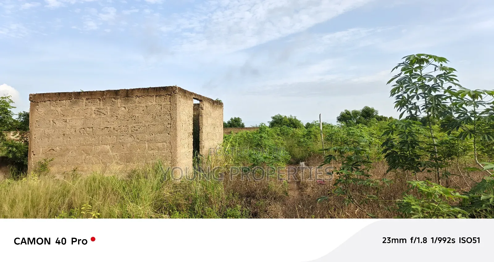 1 Acre of Land for Sale Amasaman Danchira 50,000 Ghana Cedis