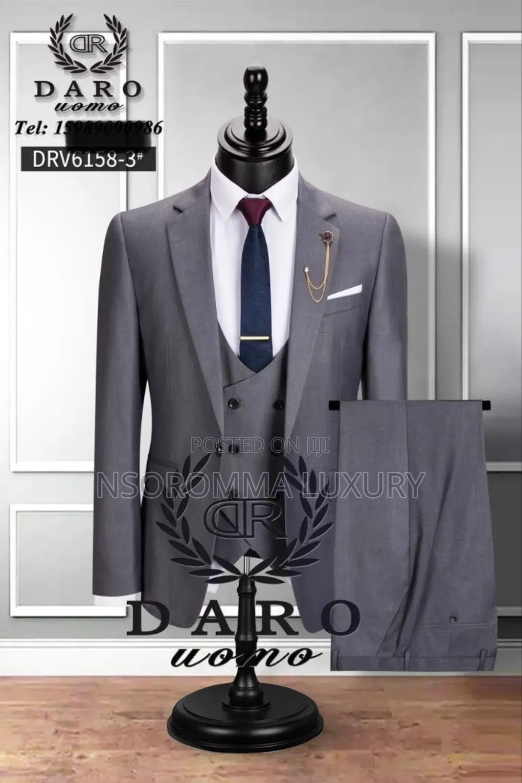 Elegant Men's Suit Ideal for Wedding's Office and Events