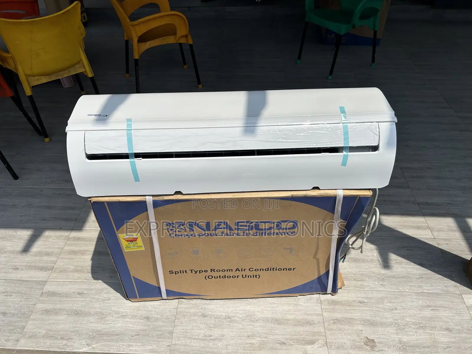 Ultra Modern Slim Nasco 1.5hp Split R410 Gas White