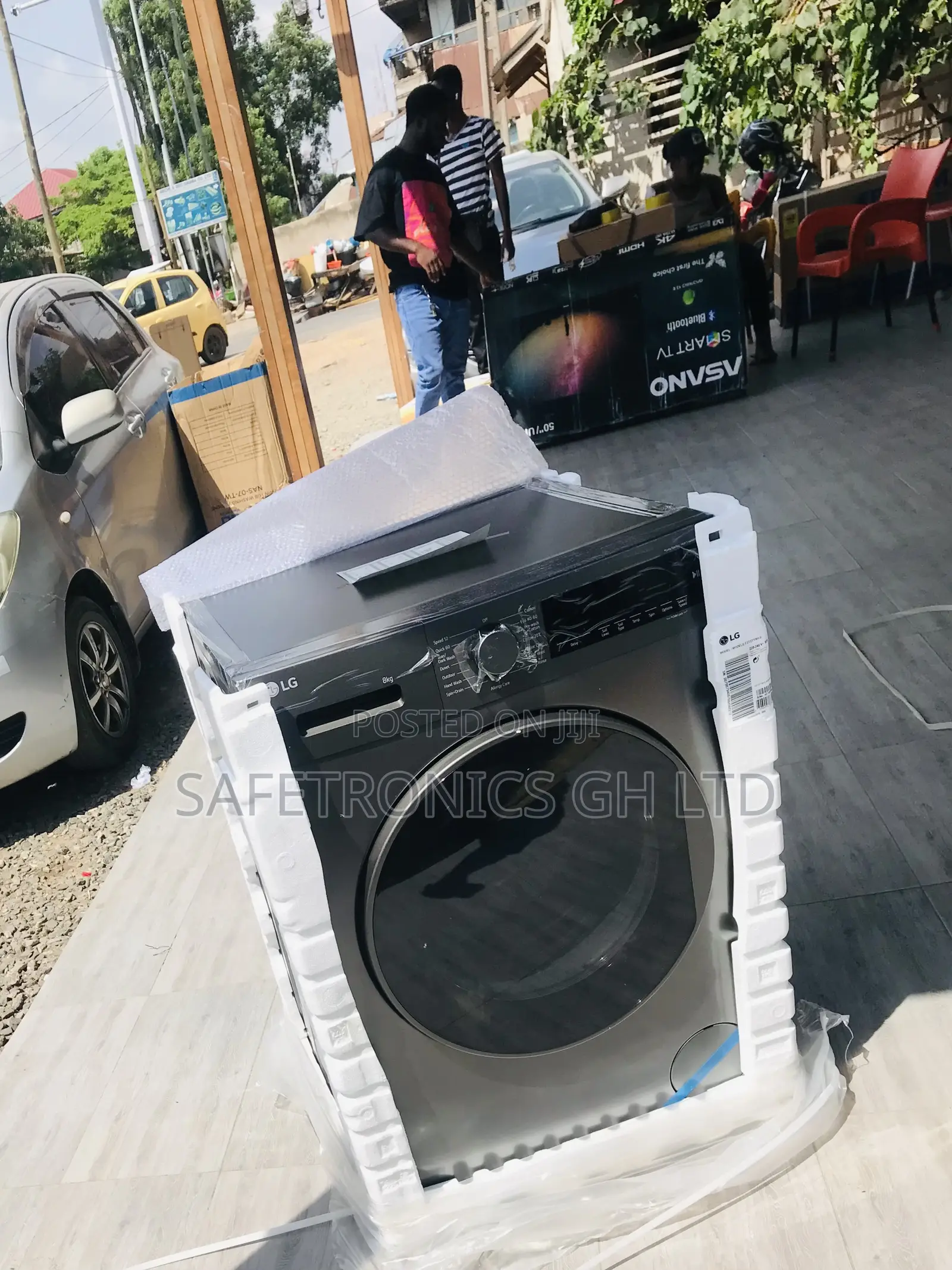 Get Design 8kg Frontload Fullauto Lg Inverter Smart Washer