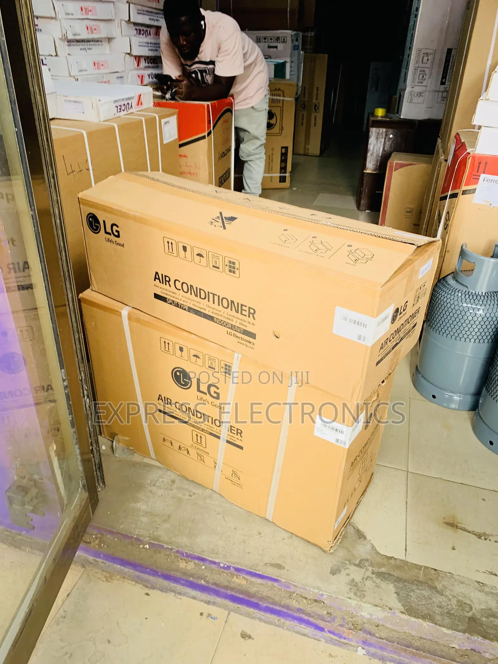 Lg 2.0hpnsplit R410 Gas Lg White