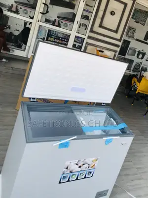 Adorable Cool Breeze 200l Slide Glass Pearl 1 Door Freezer