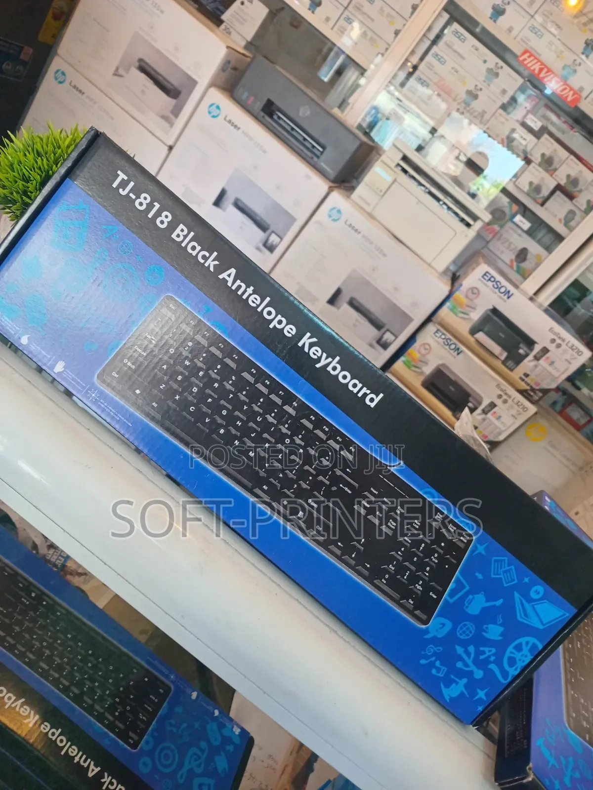 Keyboard Þj-818 Black Antolope