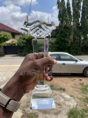 Handshake Award Plaque