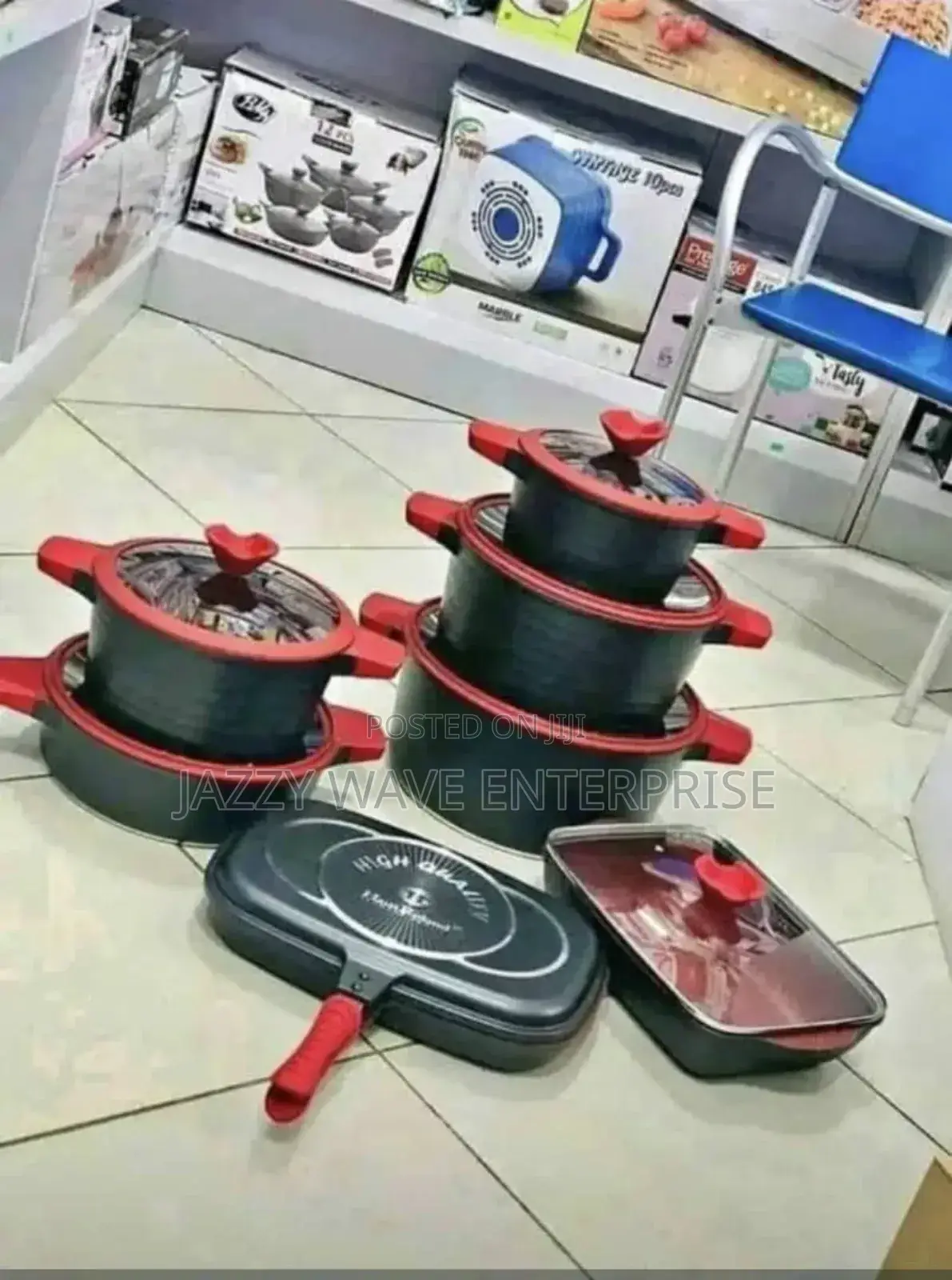 Nonstick Cookware With Griller