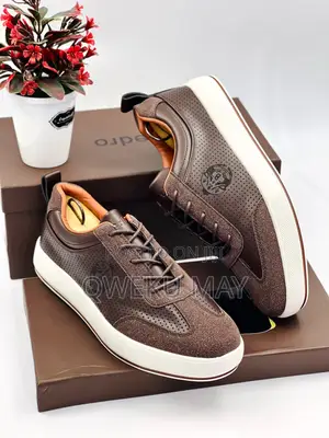 Photo - Coffee Brown Men’S Casual Luxury Shoes