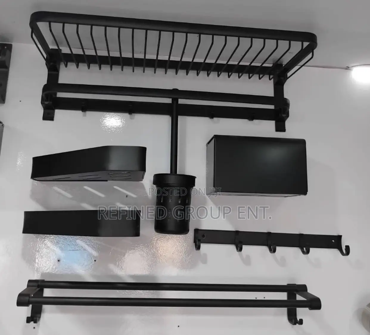 Bathroom Accessories Set.