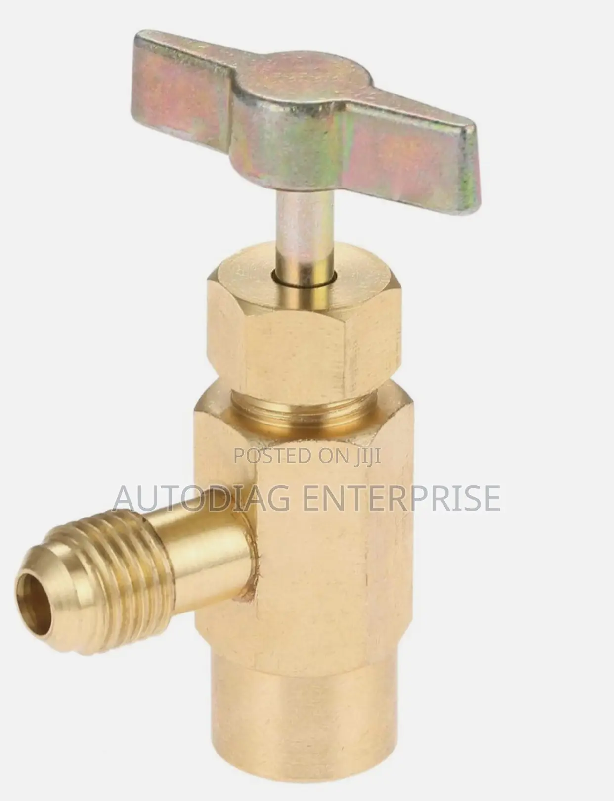 R1234 Ac Left Thread Adapter Self Sealing Can