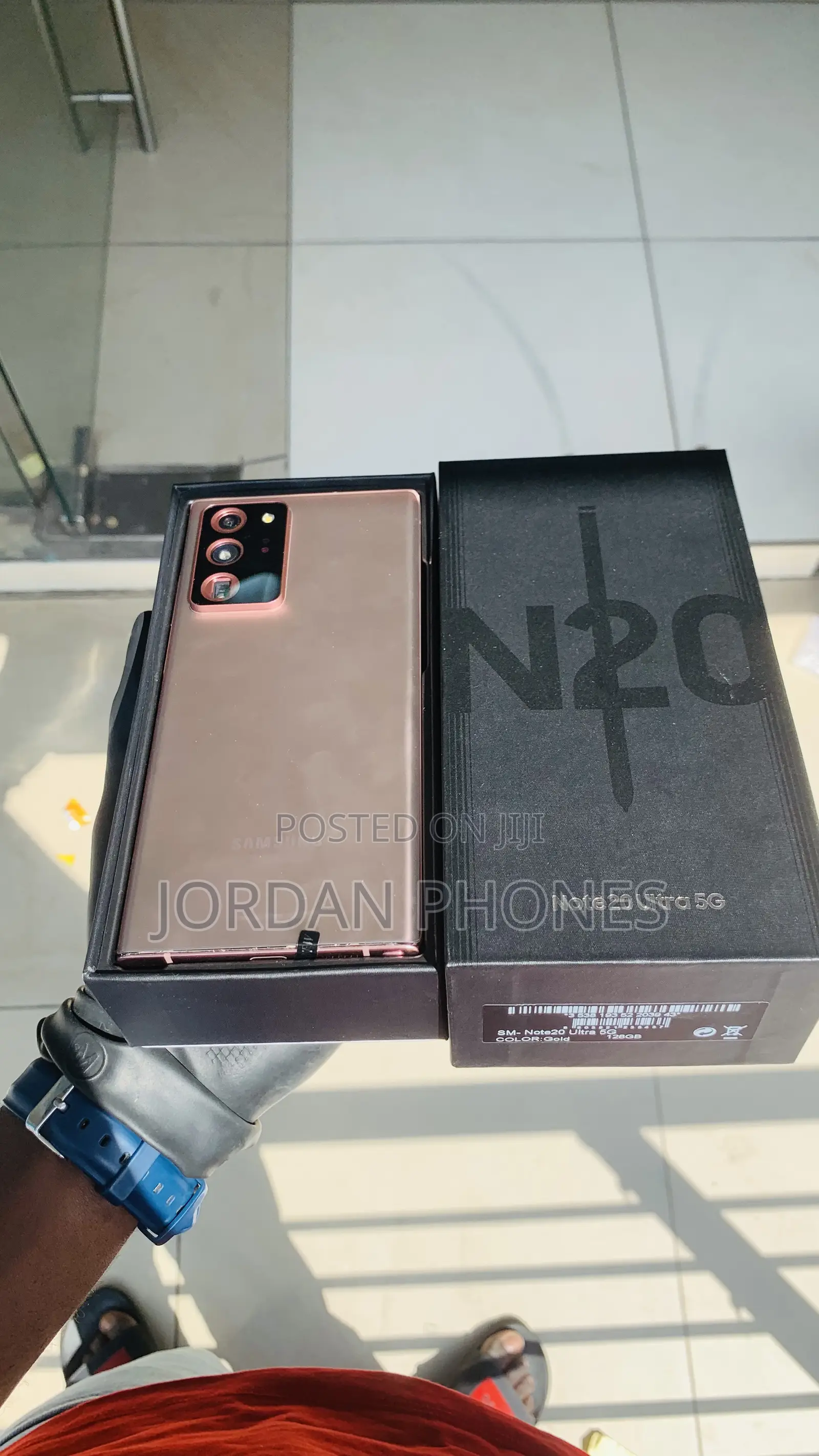 New Samsung Galaxy Note 20 Ultra 5G 128 GB Gold