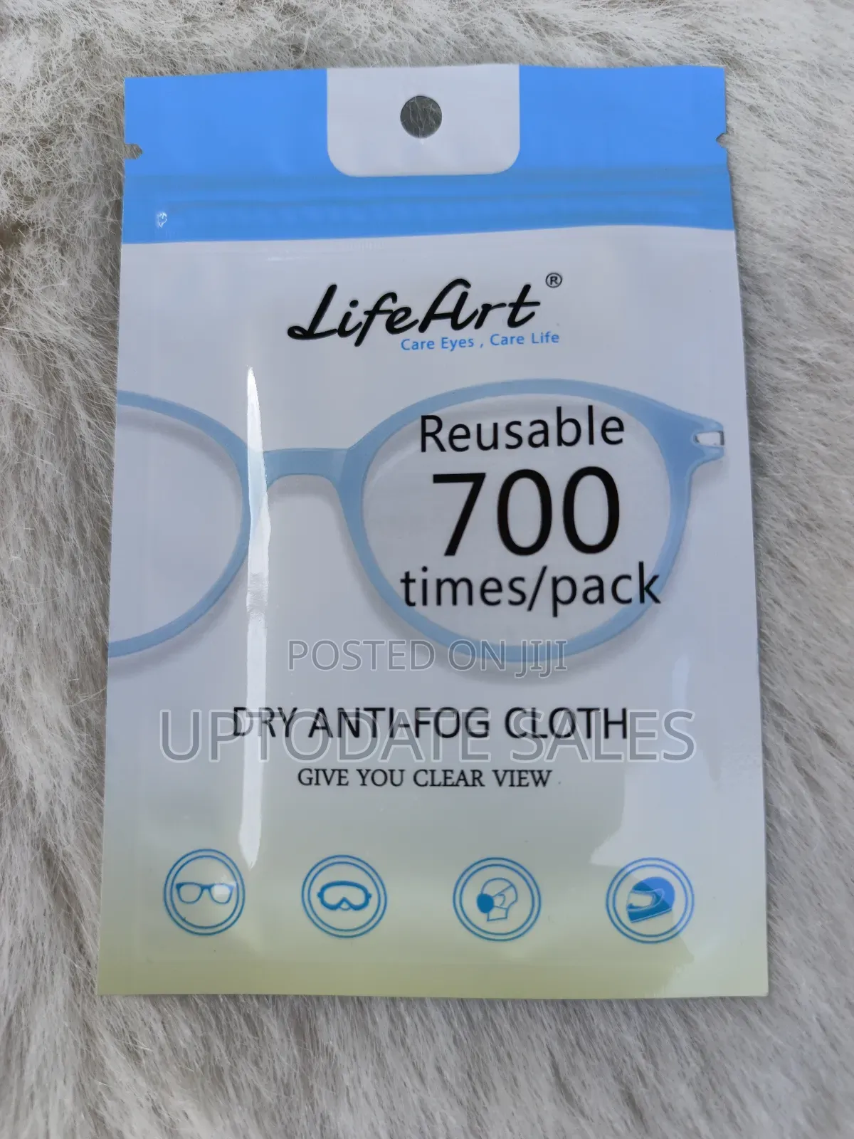 Lifeart. Dry Anti-Fog Cloth. (Uk Brand
