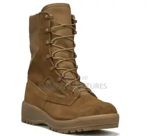 Military Service Boots Brown