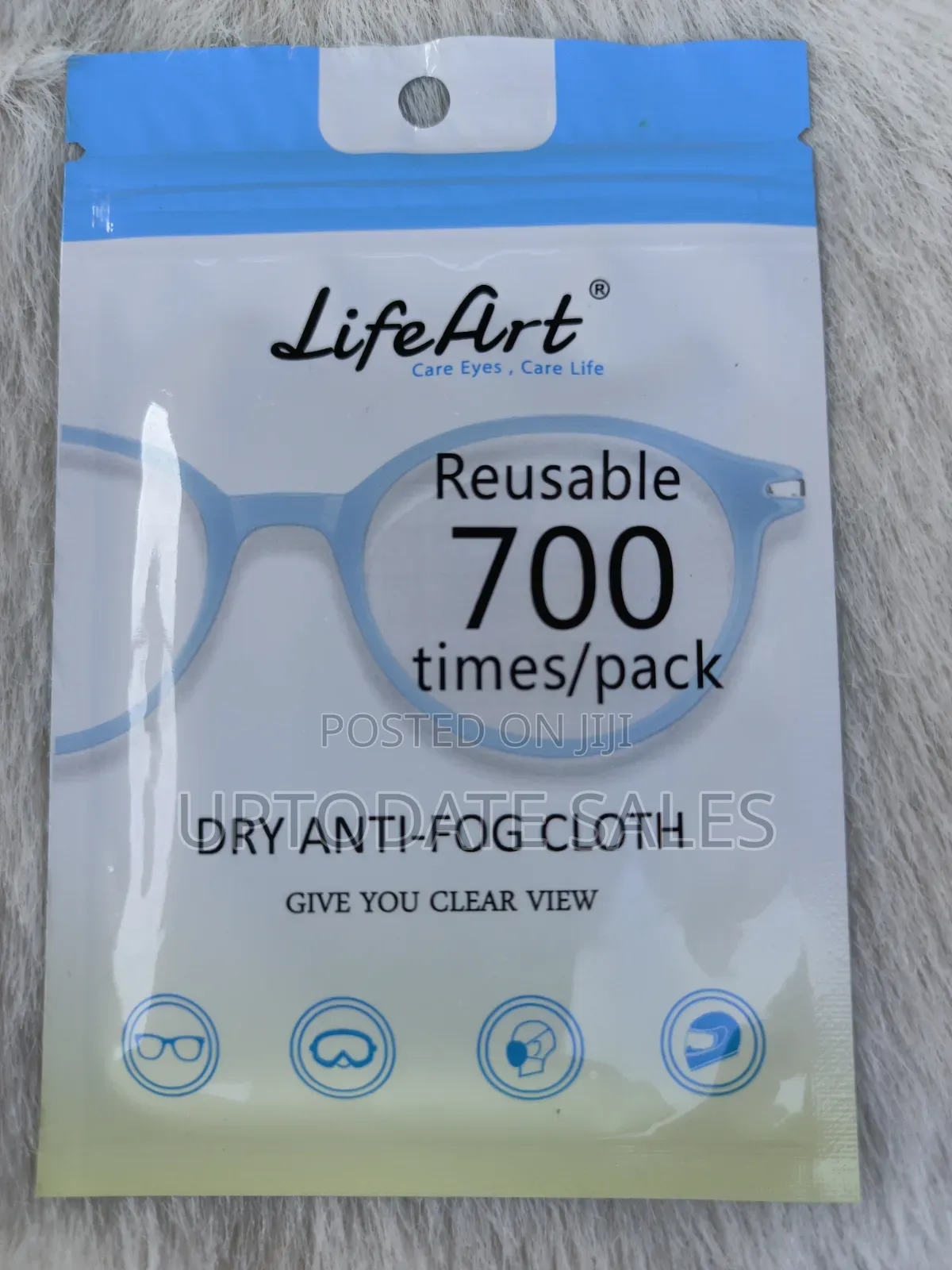 Lifeart. Dry Anti-Fog Cloth. (Uk Brand