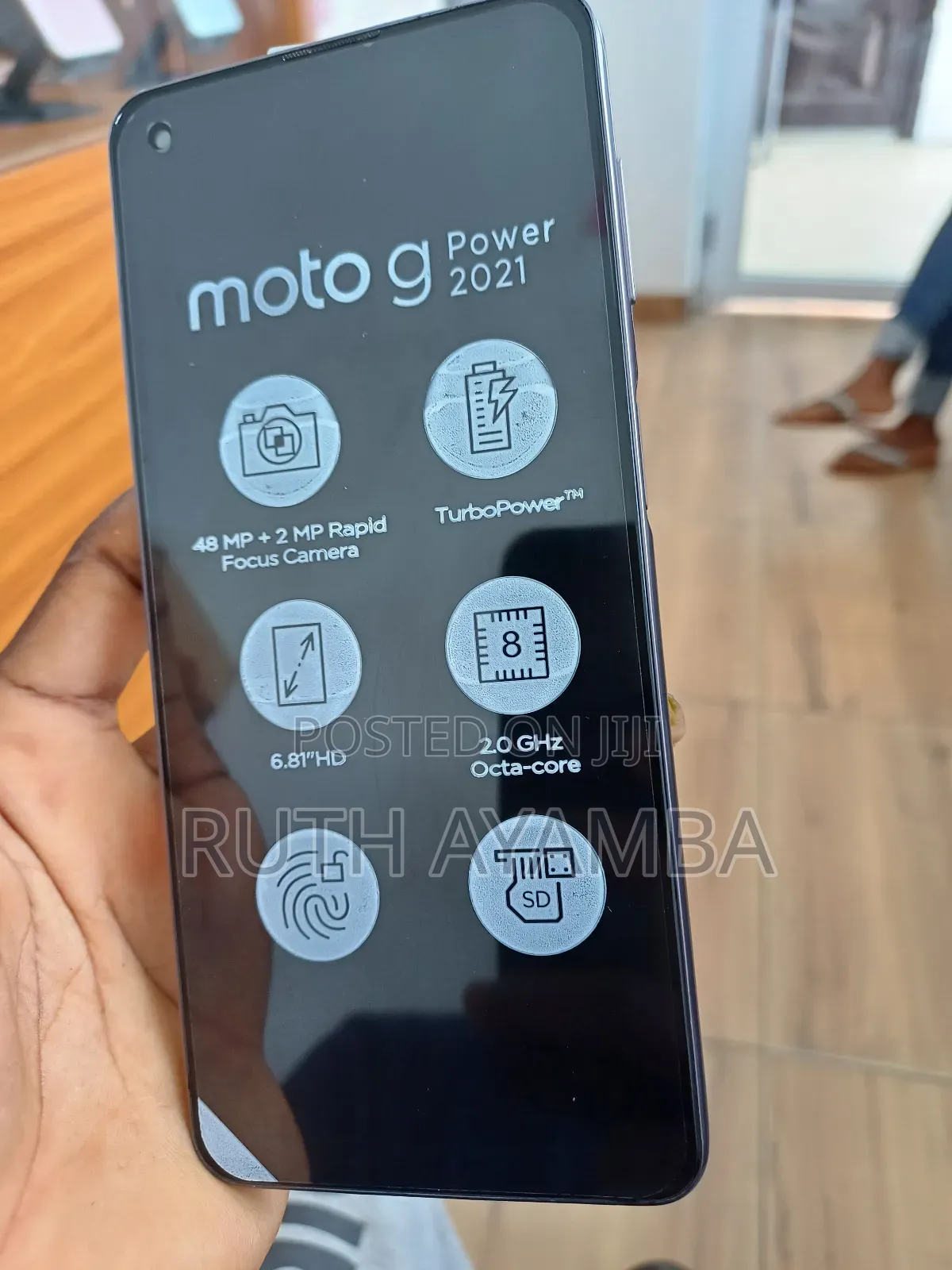 New Motorola Moto G Power 64 GB Black