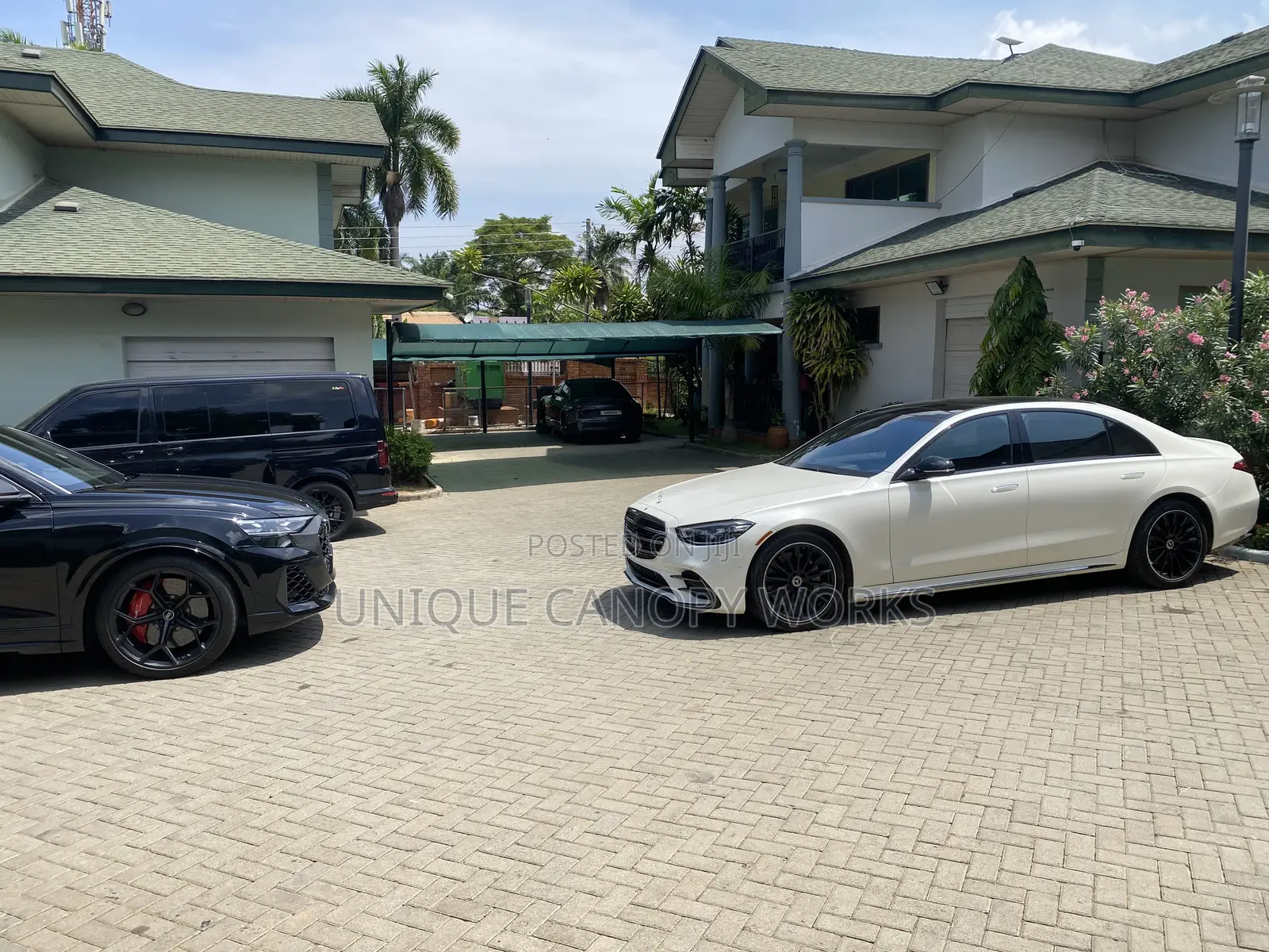 Solid Car Canopy for All Vehicles at Home and Offices