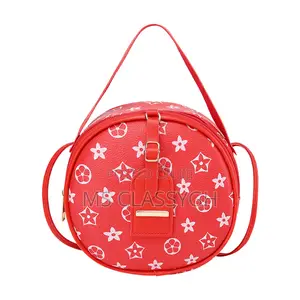 Round Cake Bag Classic Versatile Trend Shoulder Crossbody