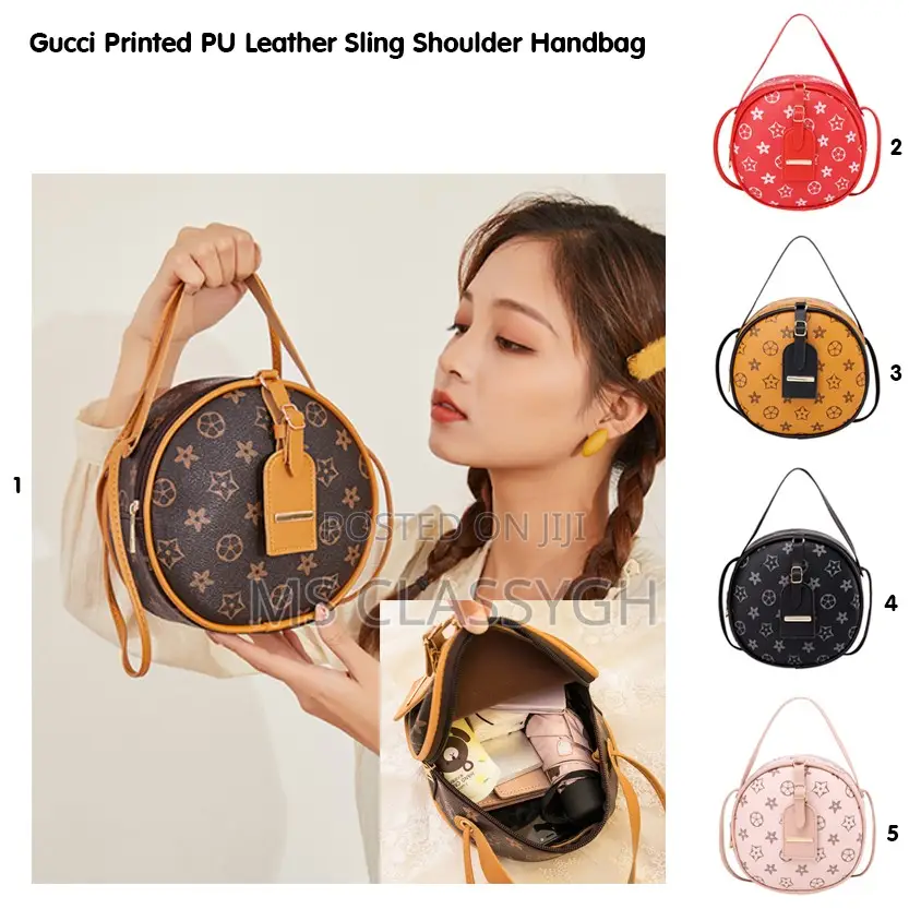 Round Cake Bag Classic Versatile Trend Shoulder Crossbody