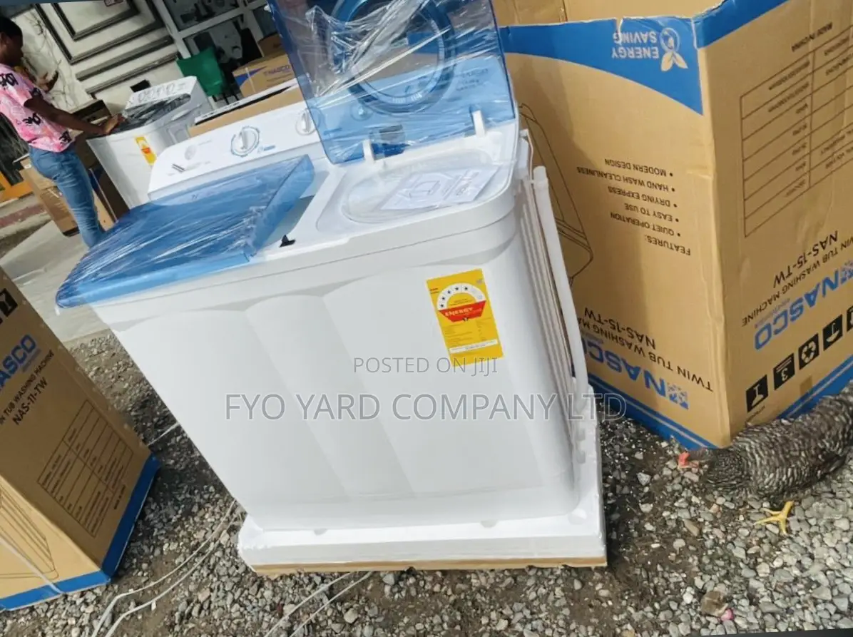 Fast in Washing Nasco Twin Tip Top Load 7kg* Washing Machine