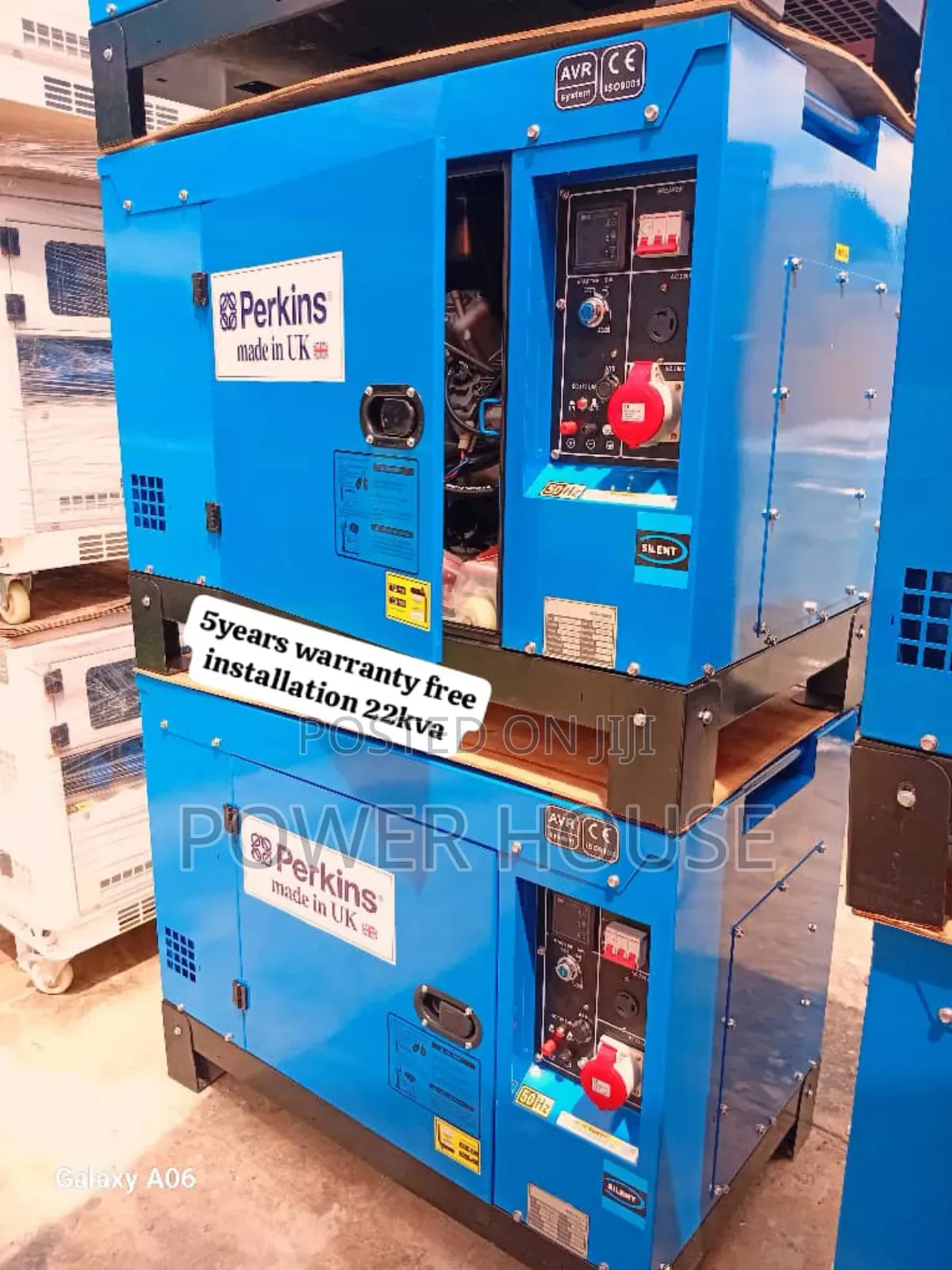 Source Spectra 22kva Perkins Diesel Generator 22kva