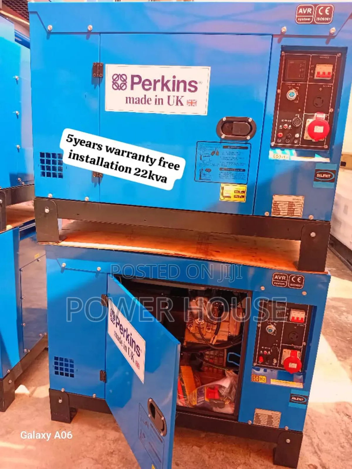 Source Alpha Grid X Diesel 22kva Generator 22kva Perkins