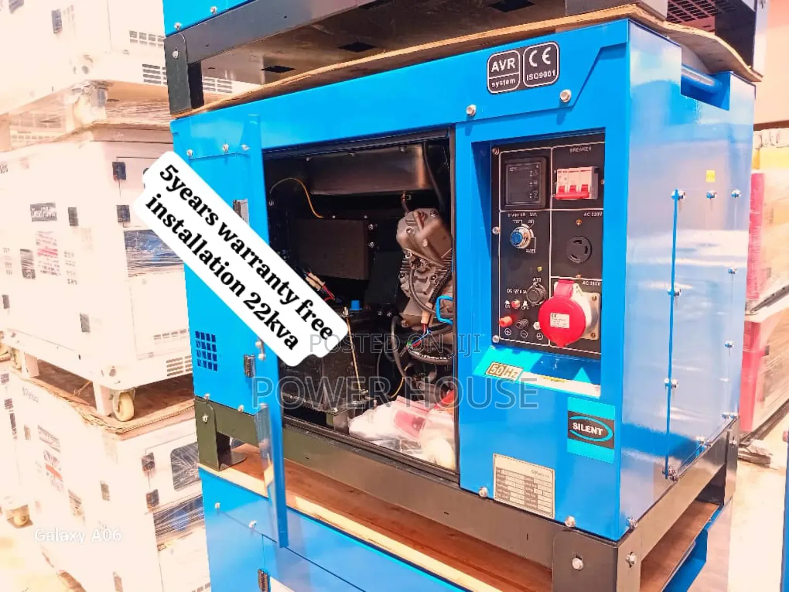 Source Celest Surage 22kva Generator Perkins Generator