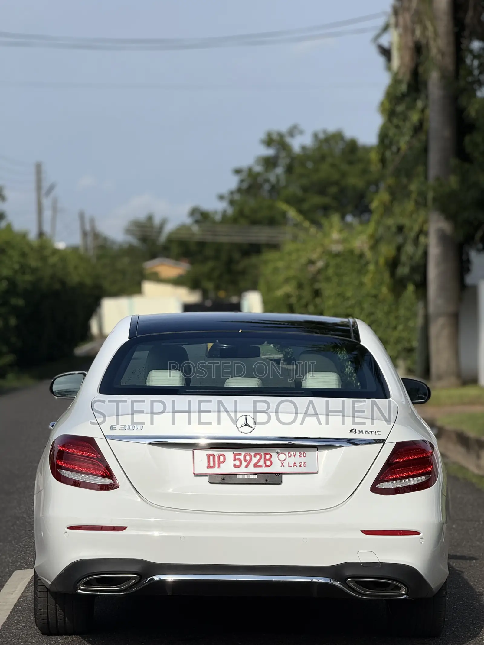 Mercedes-Benz E300 2019 White