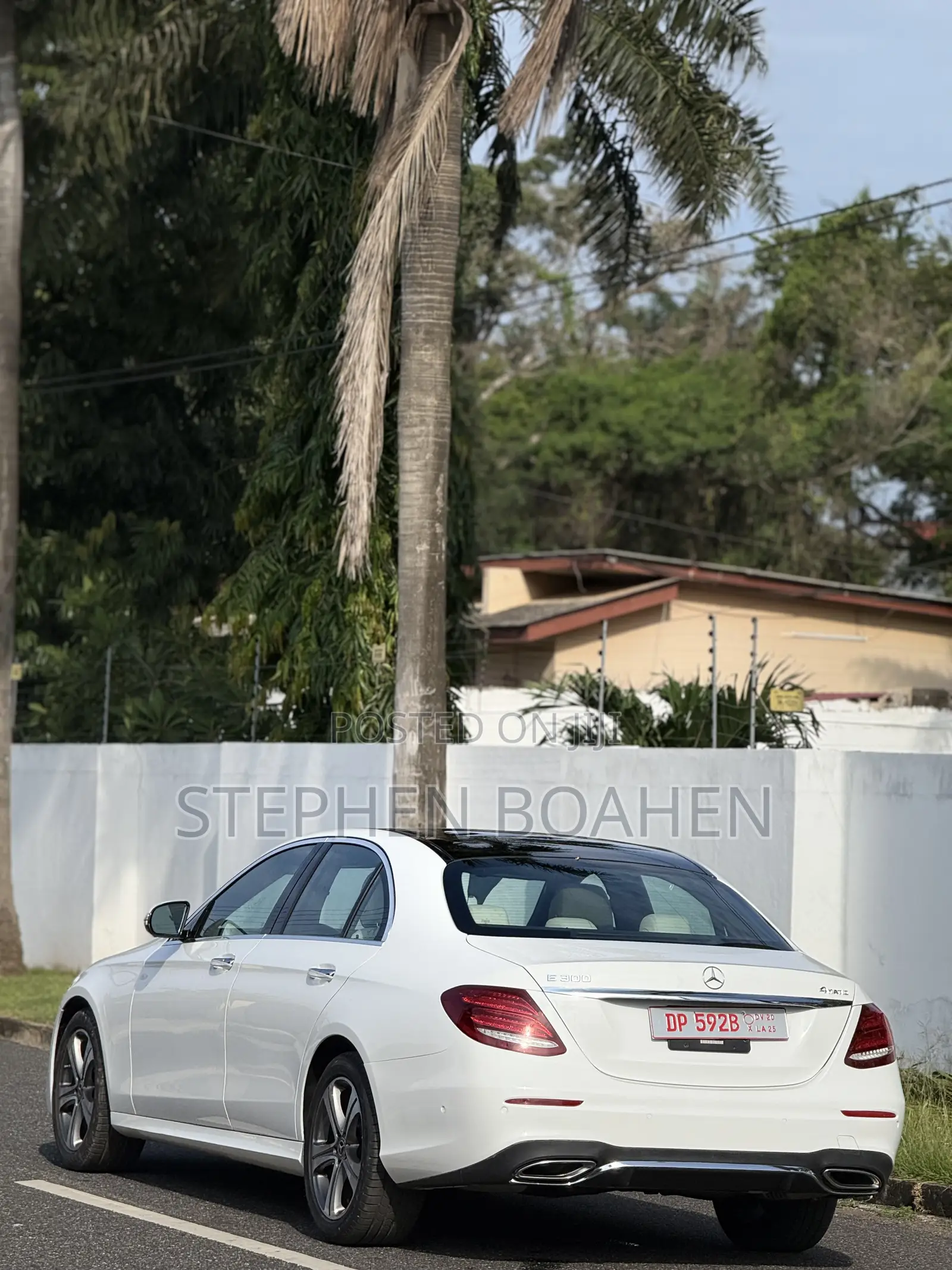 Mercedes-Benz E300 2019 White