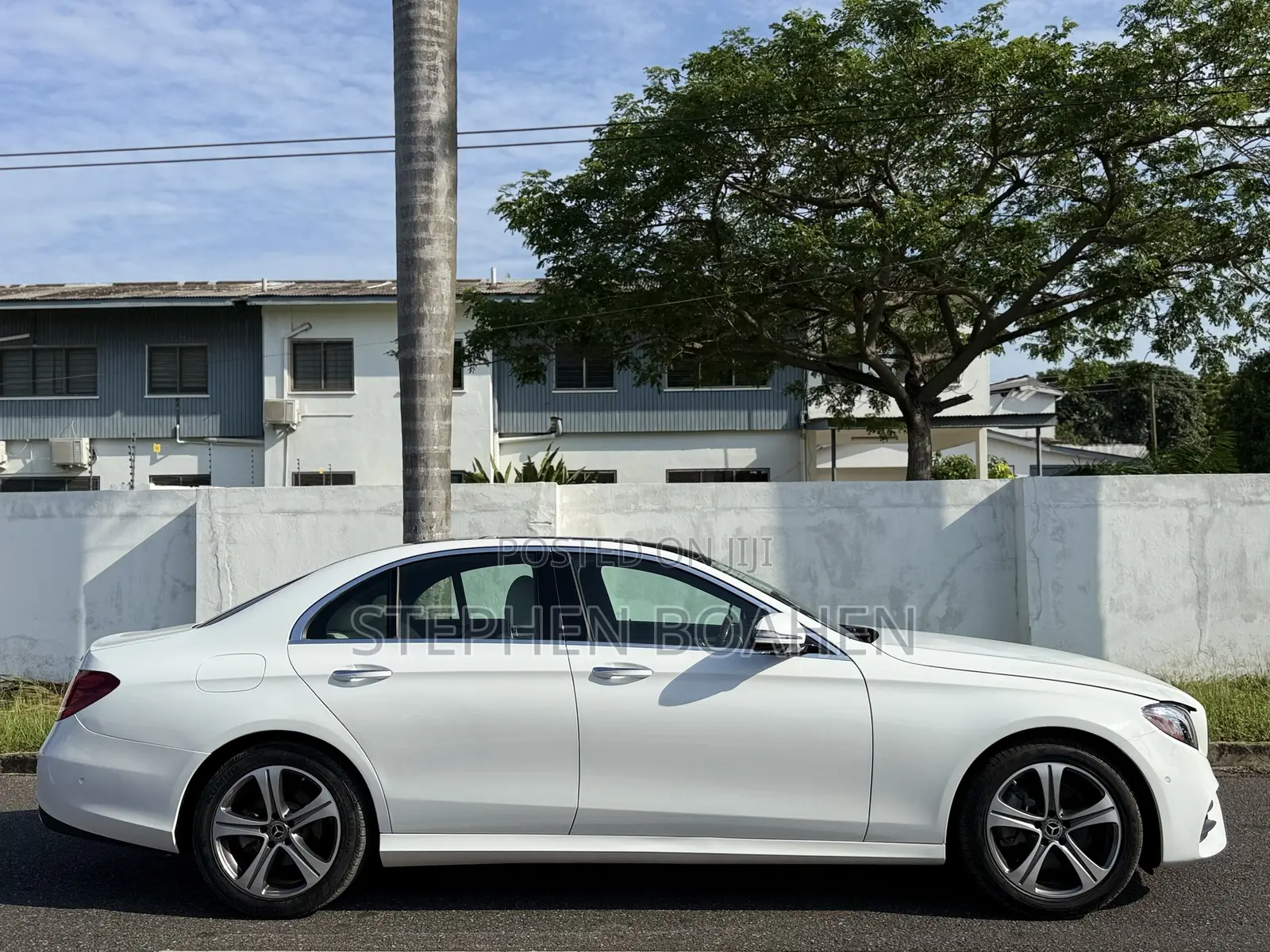 Mercedes-Benz E300 2019 White