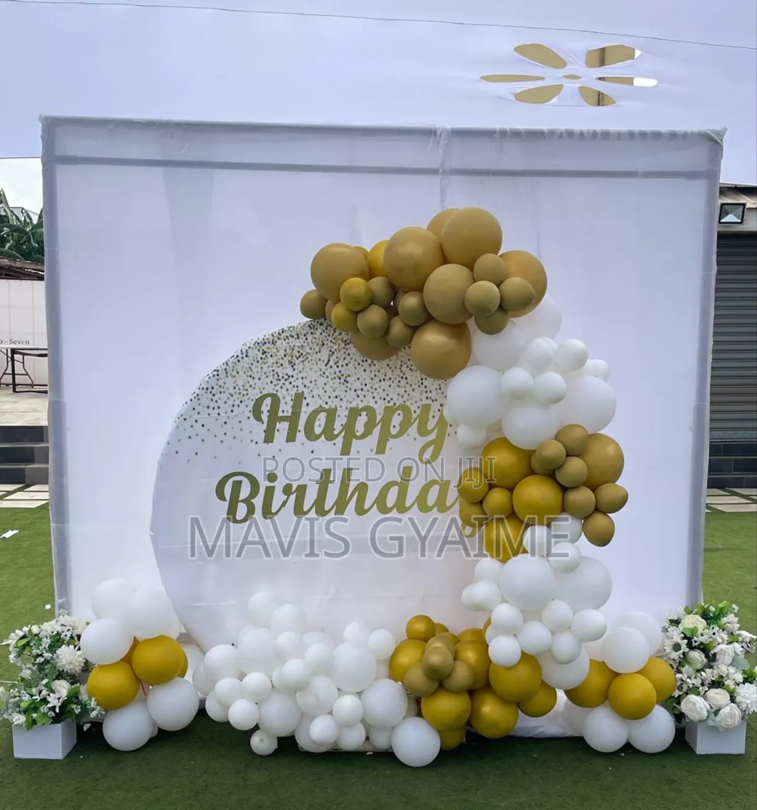Ballon Backdrop