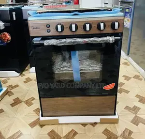 4 Burner Midea Gas Cooker With Grill 60x60cm