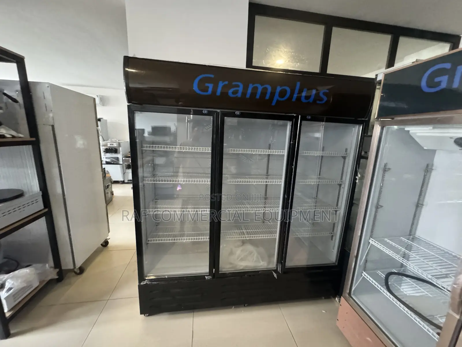Tripple Door Display Fridge