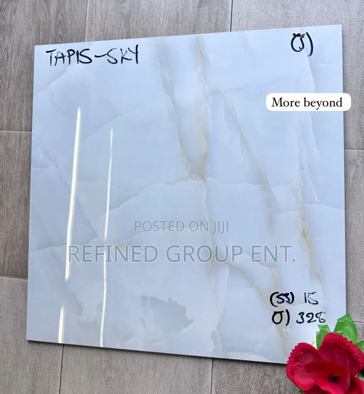 60/60cm Porcelain Tiles.