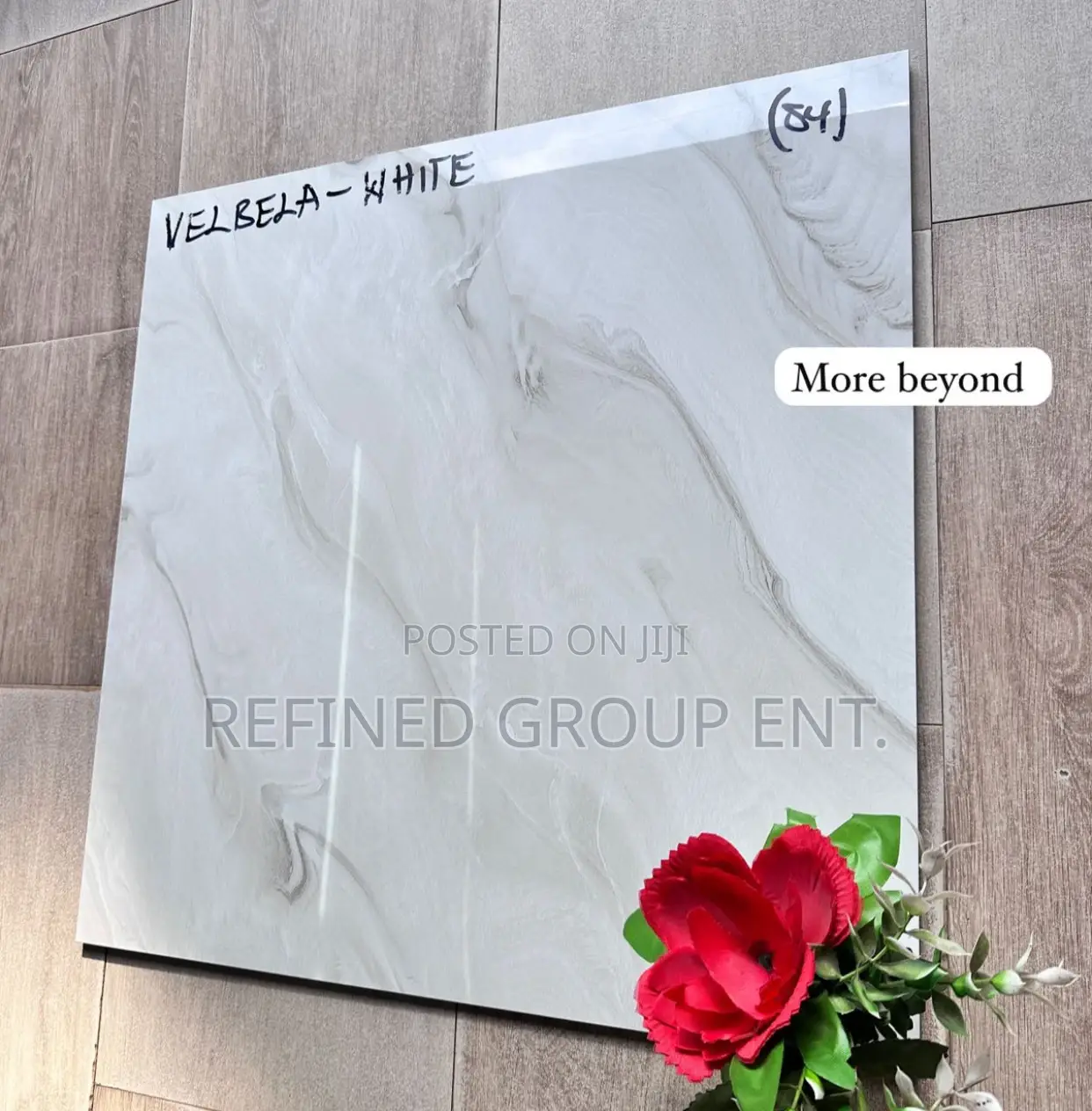 60/60cm Porcelain Tiles.