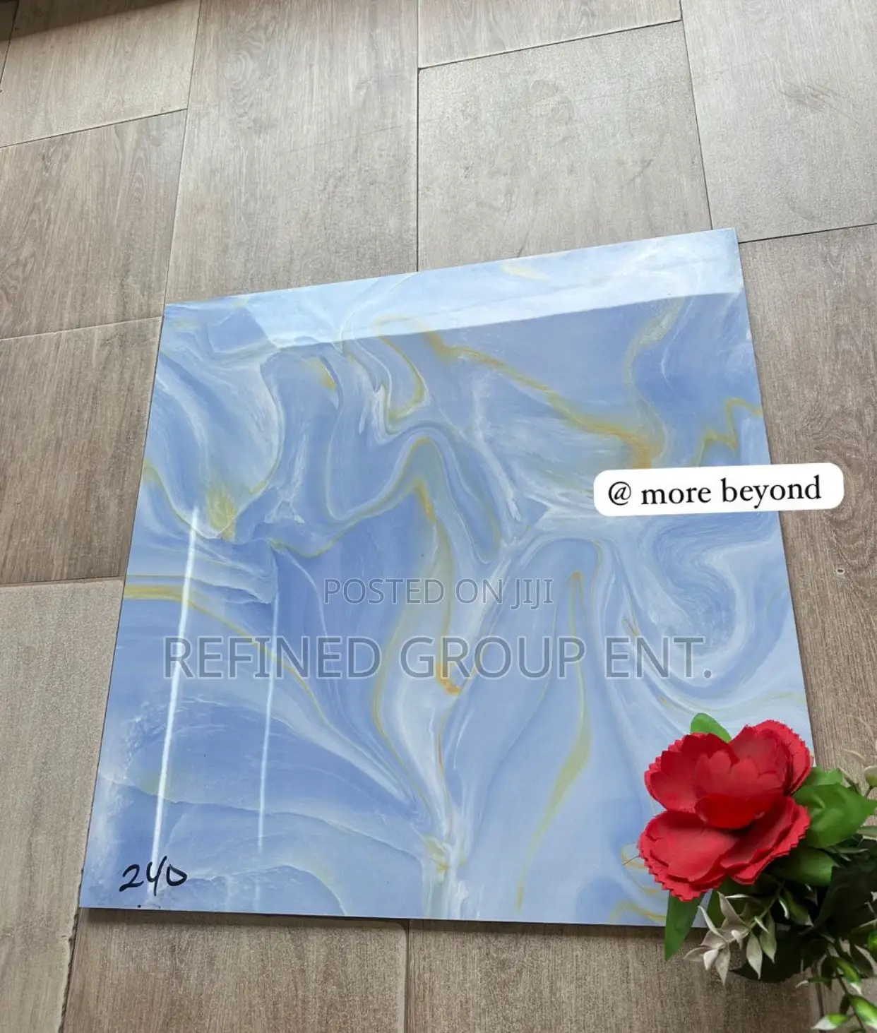 60/60cm Porcelain Tiles.