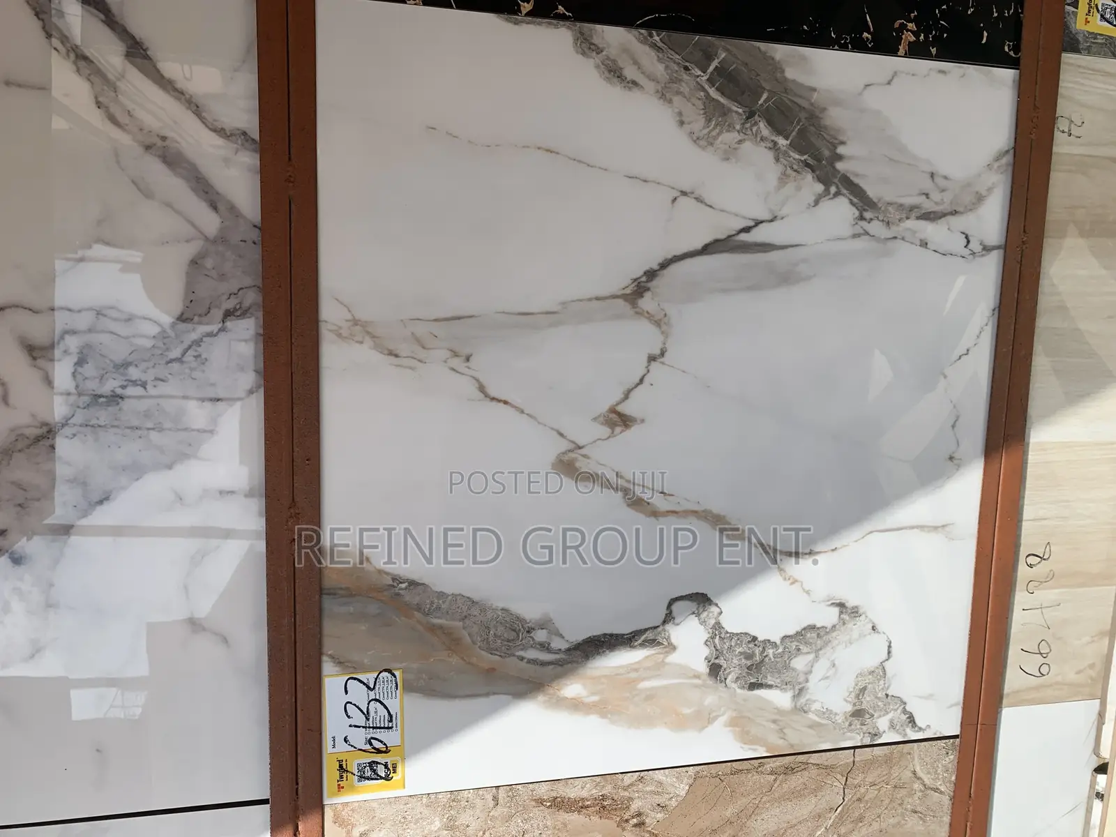 60/60cm Porcelain Tiles.