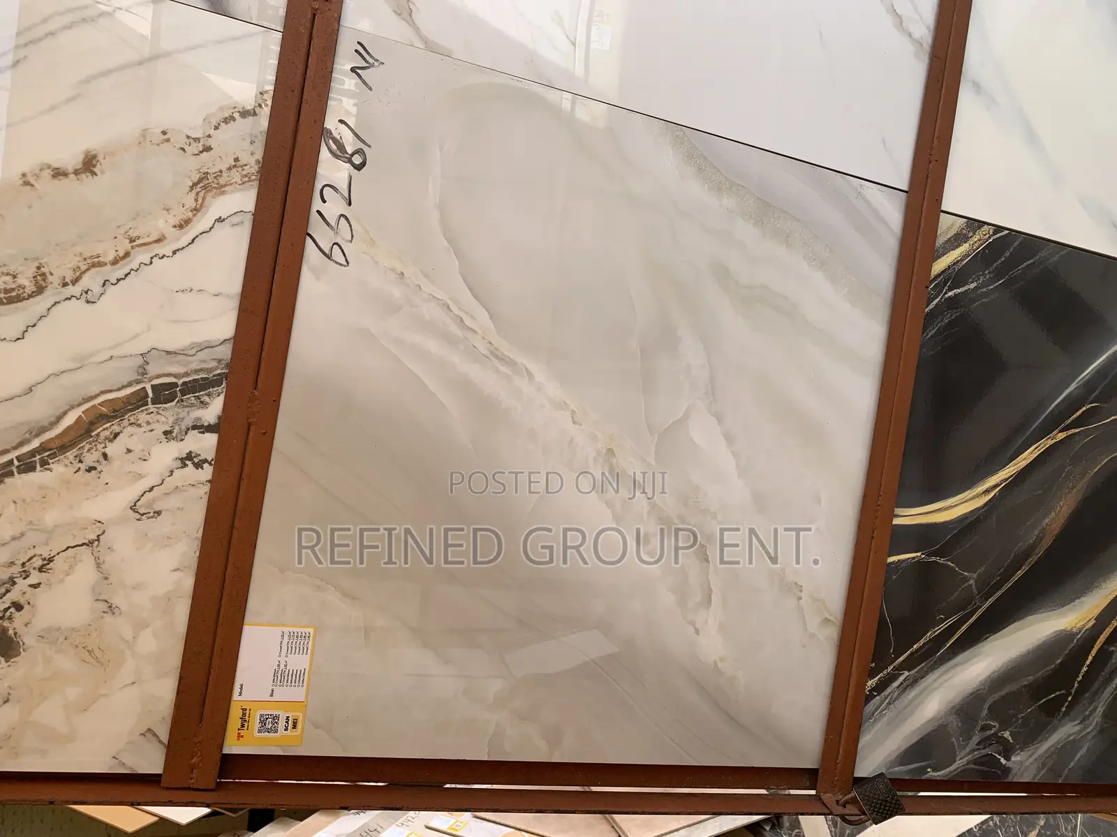 60/60cm Porcelain Tiles.