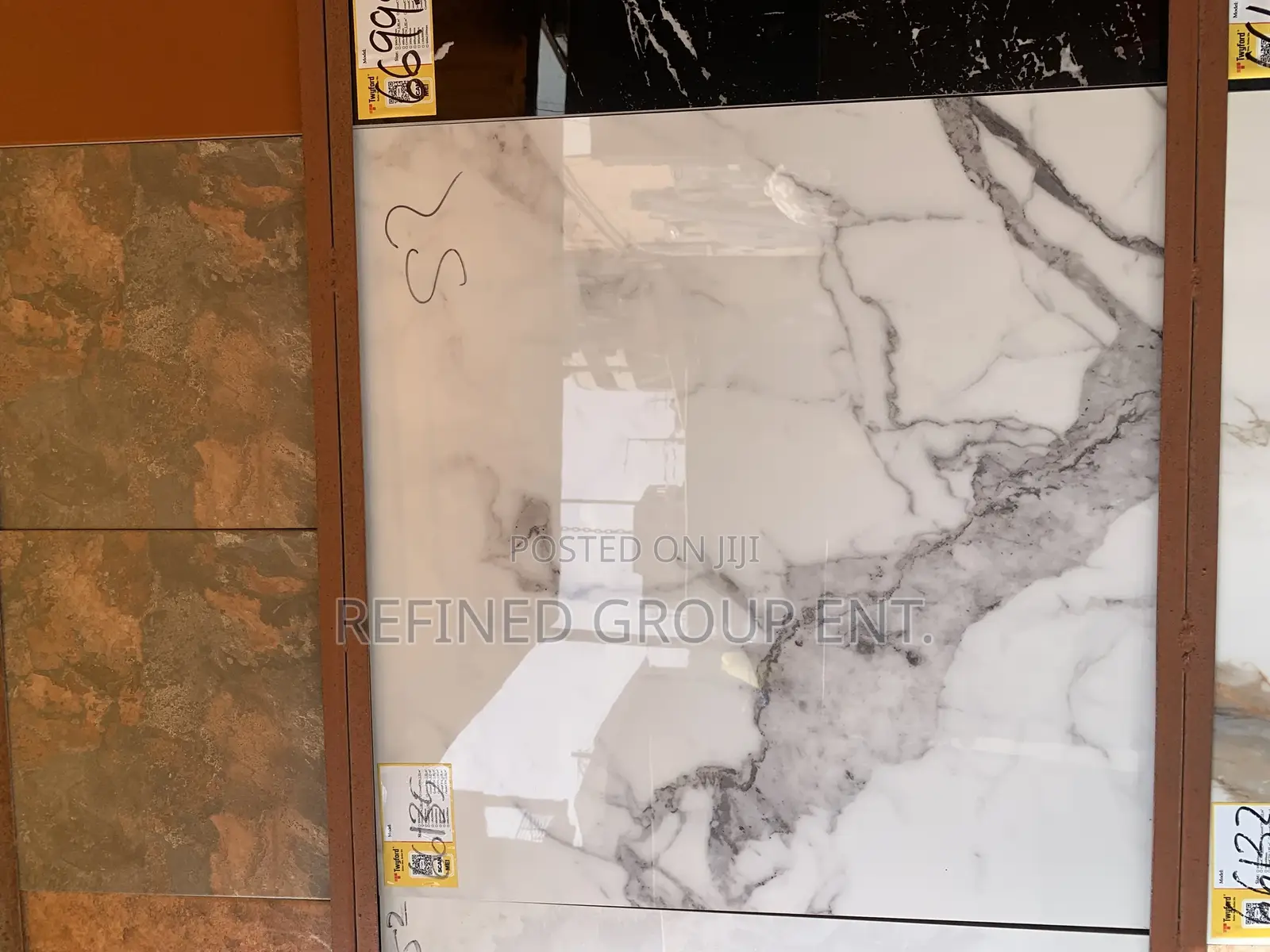 60/60cm Porcelain Tiles.