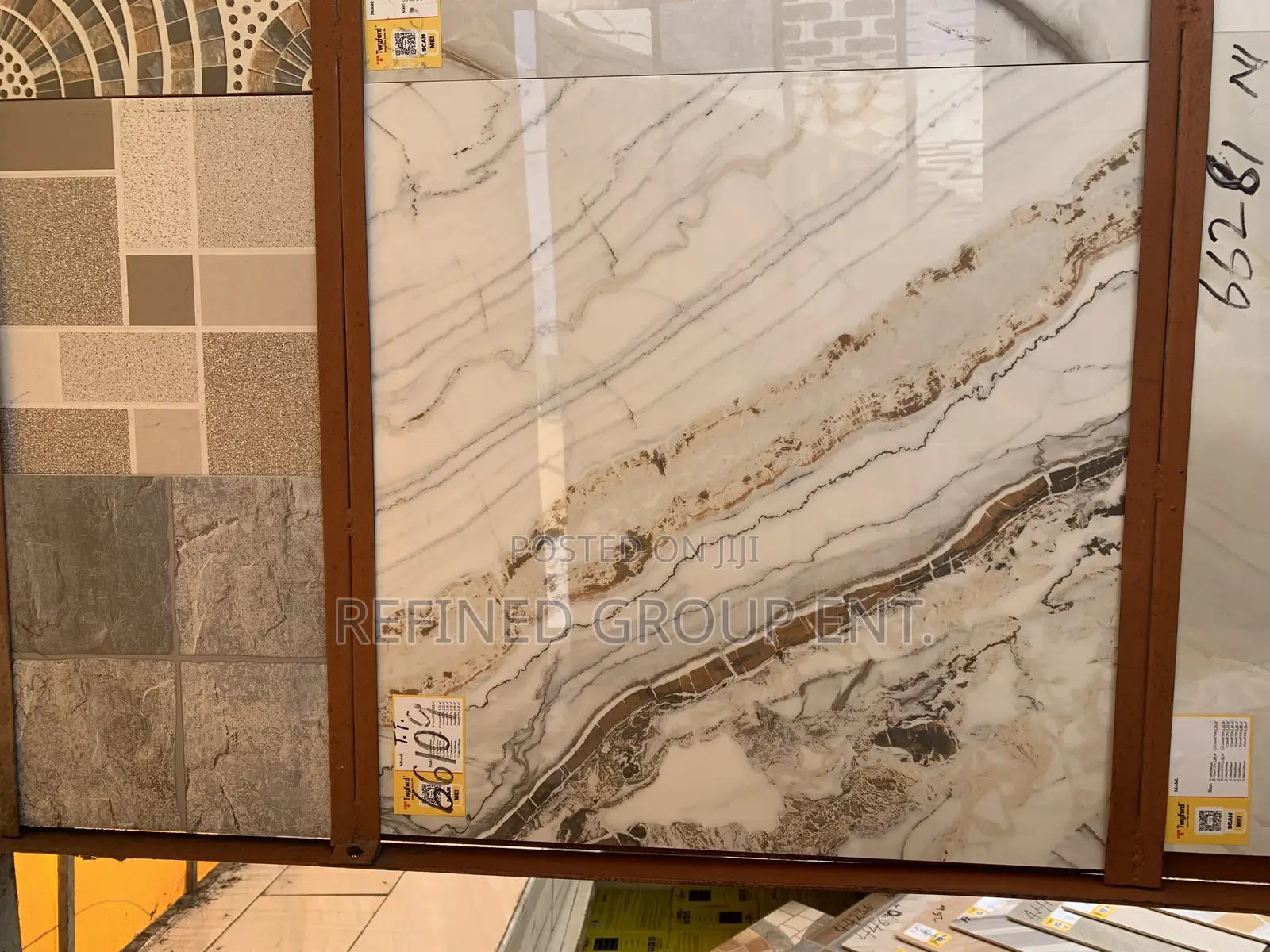 60/60cm Porcelain Tiles.
