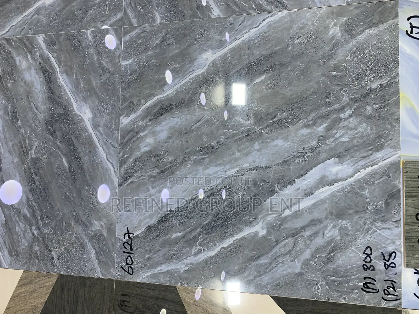 60/60cm Porcelain Tiles.