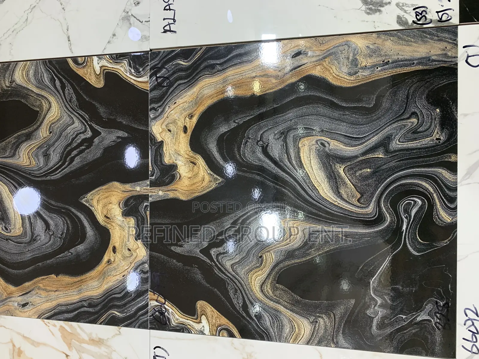 60/60cm Porcelain Tiles.