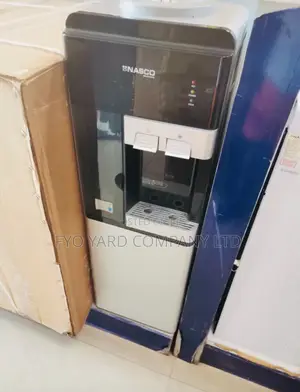 Nasco Hot Cold Water Dispenser Built-in Cup Compartment