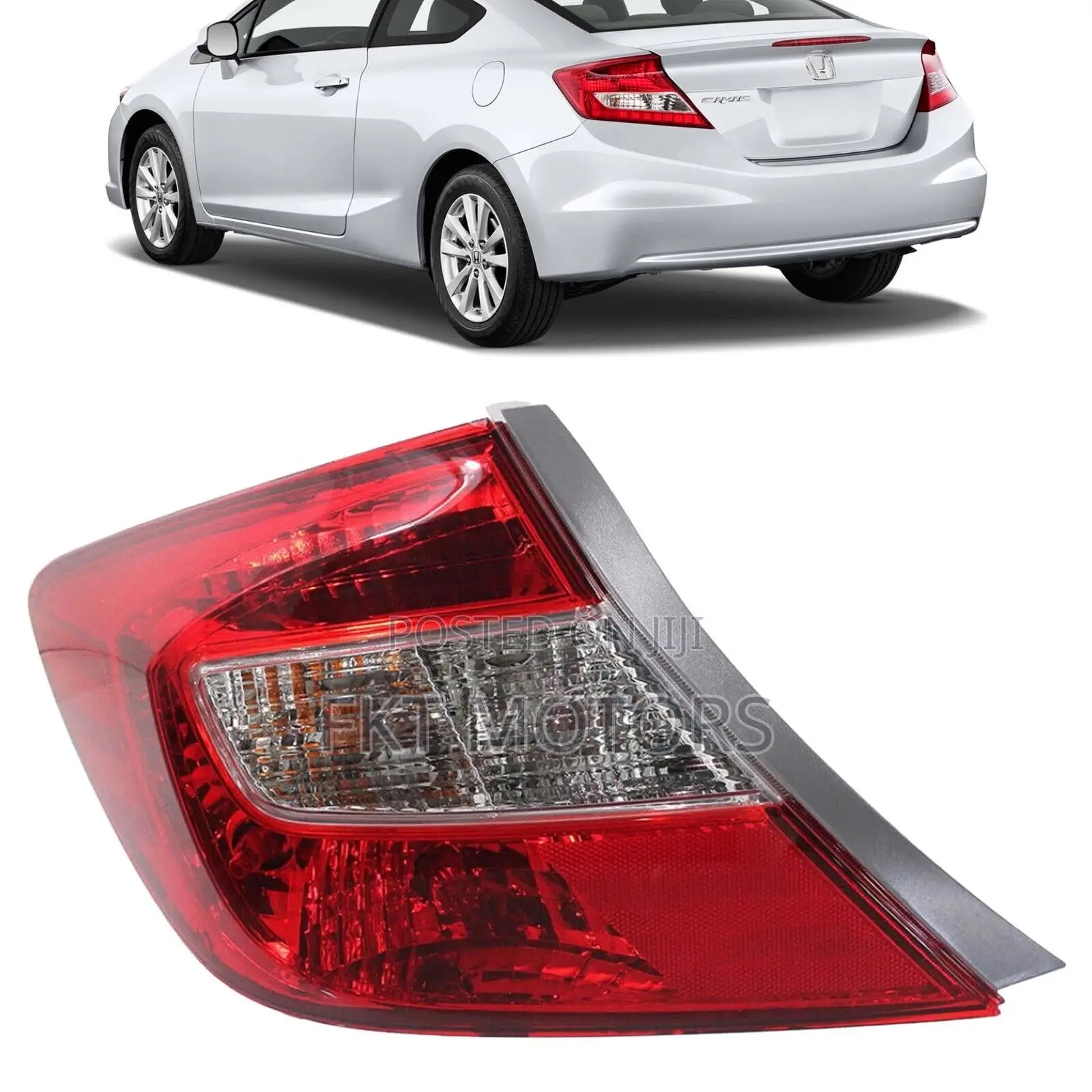 Honda Civic Taillight 2010,2011,2012,2013,2014