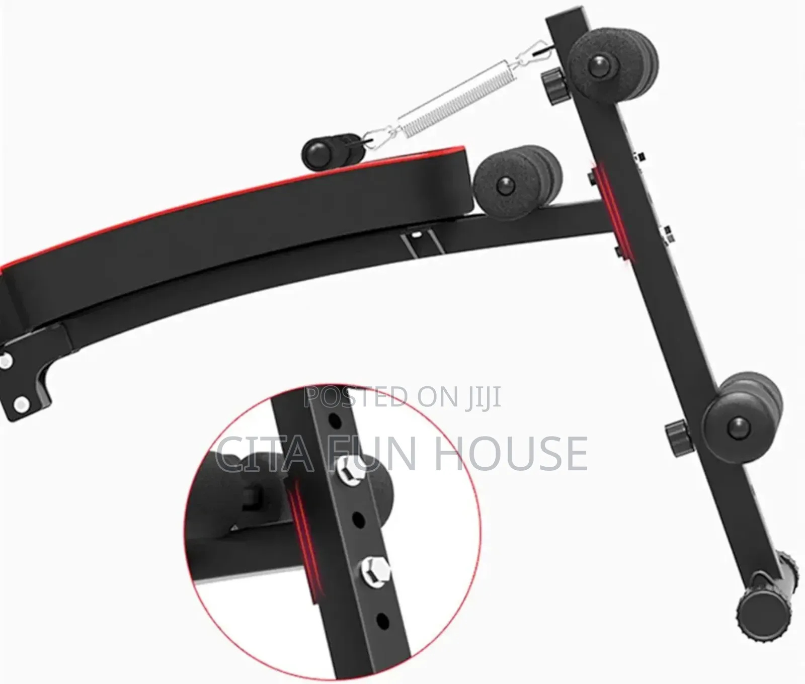 Adjustable/Foldable Abdominal Sit - Up Bench