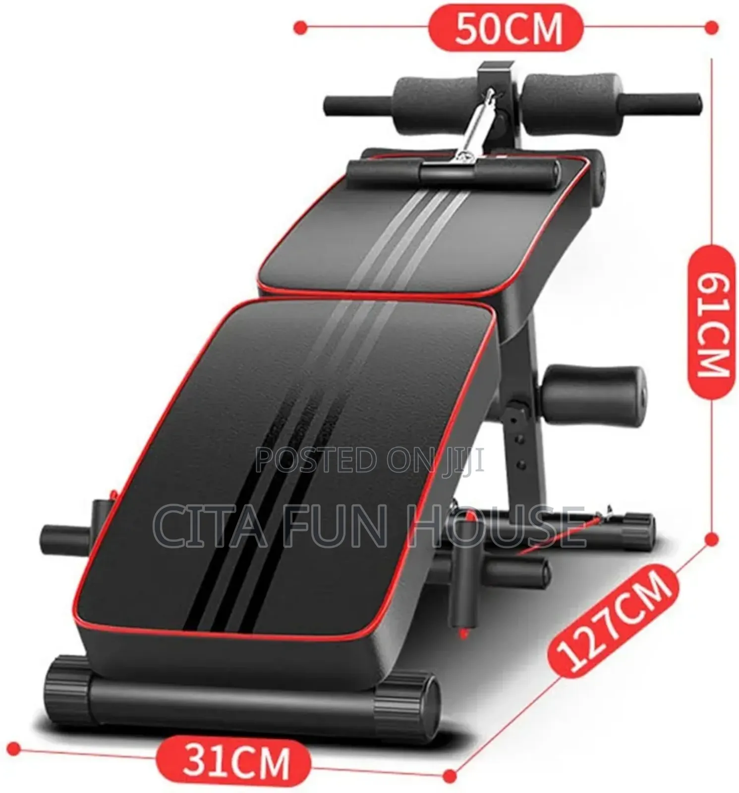 Adjustable/Foldable Abdominal Sit - Up Bench
