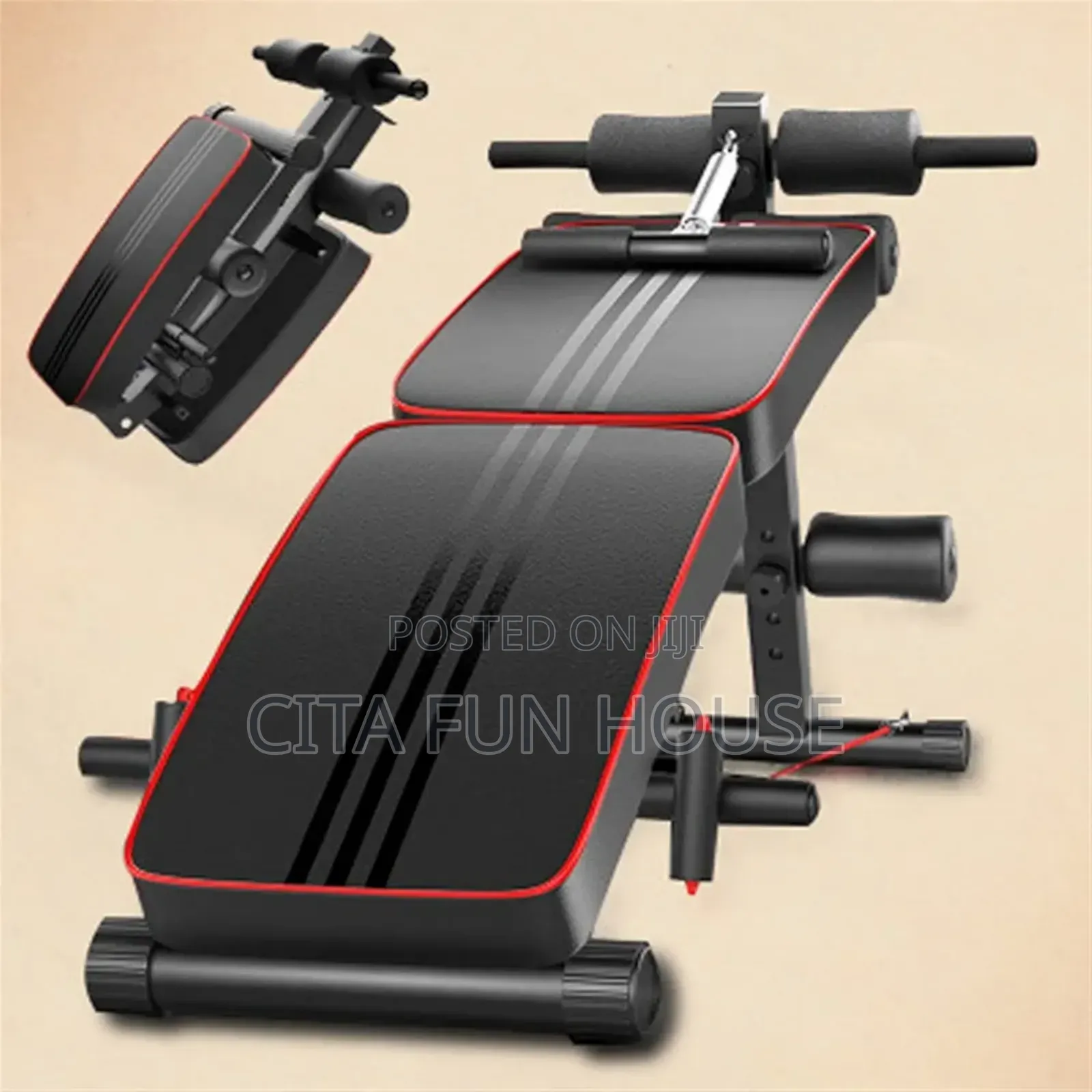 Adjustable/Foldable Abdominal Sit - Up Bench