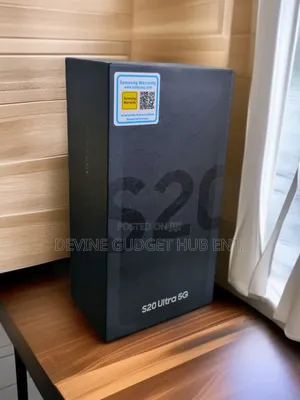 New Samsung Galaxy S20 Ultra 5G 128 GB Rose Gold