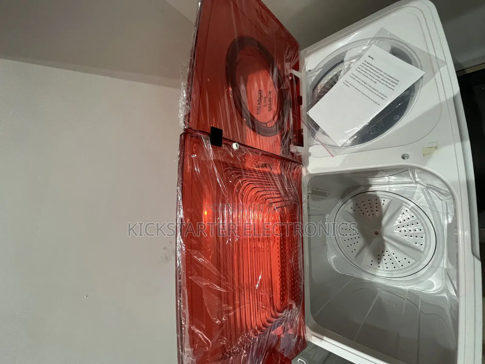 Nasco 8kg Top Loader Washing Machine